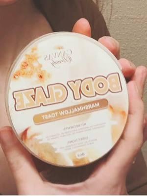 This body glaze got mfs hungry 😂 #tiktokban #weback #bodyglaze #bodyglazereview #creatorsearchinsights #canvasbeautybrand #beauty #smellsgood #delicious 