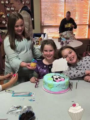 it's a birthday tradition someone has to smash a cupcake in her face. this year it was Kenleigh. what are friends for but to make memories with. #8thbirthdayyy #turning8 #mydaughter #happybirthday #january17th #cupcakesmash #cupcaketotheface #BestFriends 