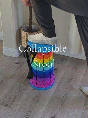 Seating whenever/wherever we need it #collapsiblestool #portablestool #portablechair #OutdoorGear #TravelEssentials   #coolfinds 