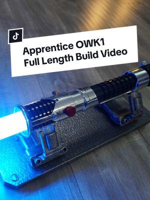 Trying something new… here’s a full length (but short) build video! Obi-wan’s Ep. 1 Hilt installed with CFX. #starwars #lightsaber #customlightsaber #neopixel #neopixellightsaber #lightsaberbuild #averycastillo #obiwan #obiwankenobi #obiwanlightsaber #cfxlightsaber 