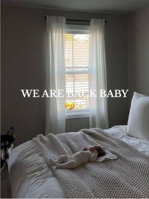 WE ARE BACK !!  🤧✨ emotional roller coaster lol  Spend the morning with us 🍼🫧✨  #newbornbaby #newbornlife #newbornmorningroutine #youngmom #postpartum #postpartumbody #postpartumrecovery #newmom 