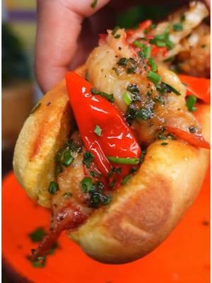 Hot Honey Butter Lobster Roll recipe 🦞  A mouthwatering creation merging succulent lobster meat with a sweet and savory honey butter sauce, all nestled in a perfectly toasted bun. 🤤🤎 Perfect for lunch, dinner, etc  Melt butter, honey, and hot sauce (not too much!!!! You don’t want the flavors to overpower the lobster). And cook your lobster on medium/low heat until done (but not overdone!!!). Toast a brioche bun and enjoy 😉 #seafood#seafoodlover#seafoodnetwork