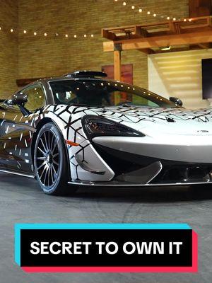 The SECRET way to own a McLaren 620R… Listen! #DreamCarGoals #McLarenLife #McLaren620R #Supercar #Cartok 