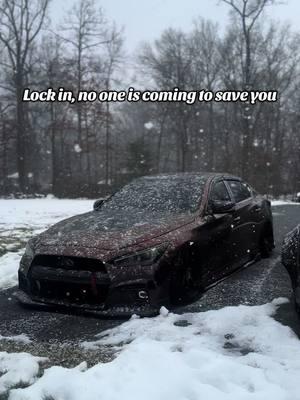 🔒 #q50 #cars #foryou #carsoftiktok #fyp #cartok #infiniti #q50s #vr30 #vq37 #wrappedcars #bagged #carbonfiber #snowday 