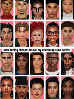 Cast from my new series I’m workin on (who’s ready) #foryoupage #foryou  #fyp #sims4hitdifferent #simshitdifferent #simshita🖤🖤 #simsgoddess #queenofsims4 #rahbreezy #rahbreezysims #rahbreezyspam #rahthesimmer #rahbreezy_fp #rahbreezythegoat #rahbreezythegreat #simseries #simscasting 