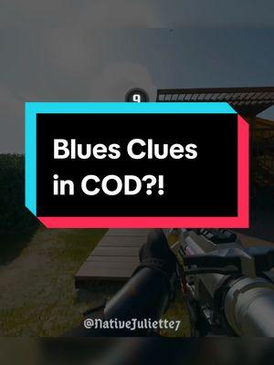 Who brought Blues Clues to CoD? oh yeah lol I did 💙💙💙 #childhoodmemories #bluesclues #funnyclips #funnymoments #funnytiktok #wannaplay #searchanddestroy #callofduty #blackops6 #bo6 #bo6gameplay #latenightvibes #codmoments #friendsmakeitbetter #tiktokback #gaming #funny 