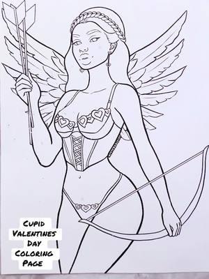 We’re Back #tiktokban #creatorsearchinsights #ValentinesDay #colorwithme #adultcoloringbook #drawing #illustration #markers #coloredpencils #fyp #Artist #blackgirlcoloringbook #art #coloring #sharpie #coloringtok #ohuhu #teddy #Love #cupid #cupidschokehold 