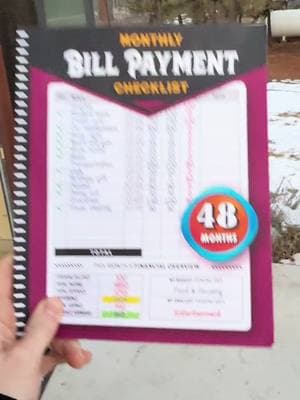 Monthly bill checklist #billchecklist #missedbill #billpayment #budgeting 