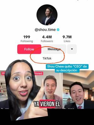 Ya vieron? #tiktok #tiktokban #tiktokceo #markzuckerberg #mrbeast #facebook #meta #chismesito 