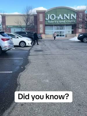 ❤️Yet another reason why @JOANN Stores is the superior craft store chain 😍  #handmadewithjoann #everybodylovesjoann #joannfabrics #joann #savejoann