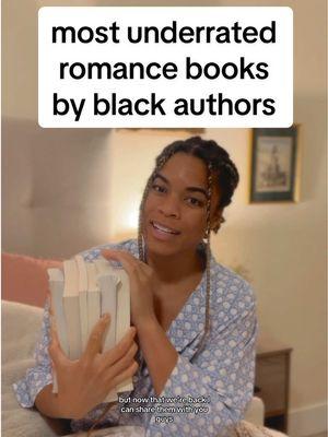 we’re back baby!! these books are so underrated and definitely deserve more hype!! what is a book that you’ve read that’s super underrated? #BookTok #foryoupage #fyp #blackromance #bookrecommendations #blackbooktok 