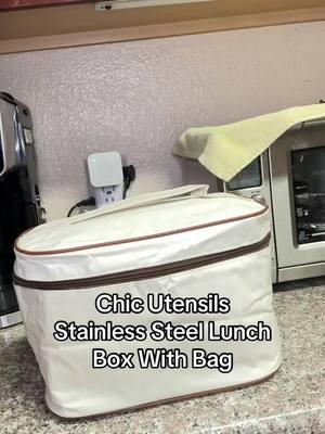 Chic Utensils  4-Layer Large Capacity  Stainless Steel Lunch Box With Lid & Cutlery & Bag, 1 Set Portable Reusable  Insulated Bento Box, Lunch  Container For School, Camping, Work Etc…  #chicutensils #4layercapacity #stainlesssteel #lunchbox #withlid #cutlery #withbag #1set #portable #reusable #insulated #bentobox #lunchcontainer #school #camping #work #tiktokshopsale #tiktokshopfinds #tiktokshopstore #TikTokShop 