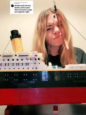 Replying to @jimmy sauers box one: ✅#fyp #myfirstlegoset #lego #legotitanic 