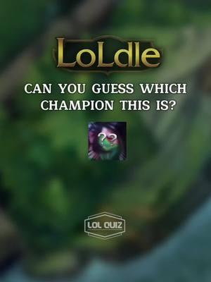 Part 324 #lol #loldle #quiz #leagueoflegends #foryou 