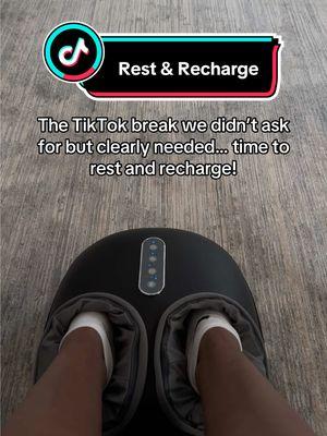 When TikTok says take a break, you lean into it! Self-care was long overdue, and this foot massager is making sure I stay relaxed and recharged. Who else needed this reminder to slow down? 🦶 #SelfCareDay #RelaxAndRecharge #FootMassager #TikTokMadeMeDoIt #WellnessJourney #UnwindAndRelax #2025Goals