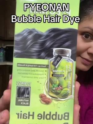 #pyeonan #bubblehairdye #naturalblack #goodproduct #foryouu #fyp 