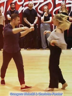 Grzegorz Bielecki & Charlotte Forster 👌👌#westcoastswingw #wcswing #dancestudioowner #swingdancers #socialdance #fatherandson #dancing #ballroomdancer #lindyhop #partnerdance #modernswing #westcoast