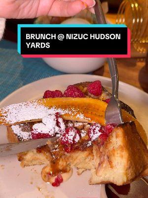 I will be back #nyfoodsharings #nycfoodie #nycfood #nycbrunch #nizucnyc #nizuchudsonyards #hudsonyards #nycbrunchspots #nycfoodies #mexicanbrunch 