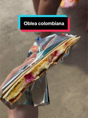 #obleascolombianas #oblea #arequipe #comida #tiktokfood 