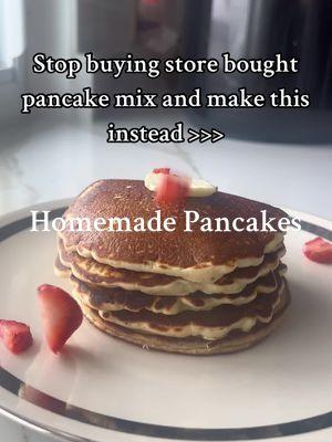 Box pancake mix should be illegal! Double the recipe for the pancake mix and store in an airtight container ##pancakemix##pancake##pancakerecipe##pancakes##breakfast##recipes##recipesoftiktok##recipesforyou