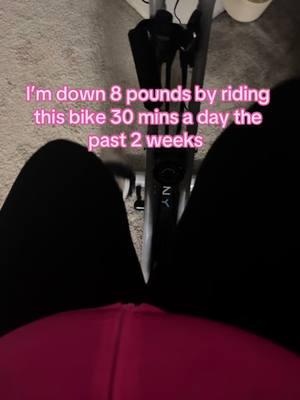 The seat doesn’t hurt your butt or back either! I love this bike so much and I’m hitting my goals from my home #workoutroutine #bikerides #plussizefitness 