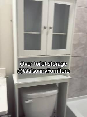 @Walsunny Furniture #walsunnyfurniture #overtoiletstorage #tiktokshopfindsthehaul #tiktokshopjumpstartsale #tiktokshoploveaatfirstfind #donaldtrump #furniturelover #bathroomcabinet 