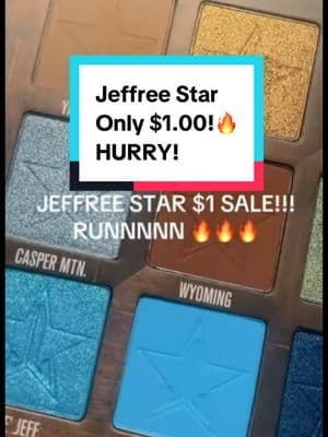 Go grab your Jeffree star single shadows for a dollar! Before they all sell out hurry!  #JeffreeStar #Eyeshadows #SingleShadows #JeffreeStarCosmetics #Makeup 