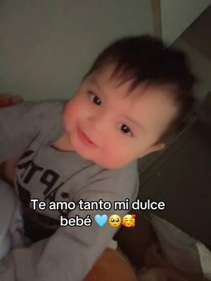 Mi amor bonito 🩵 #babyboy #bebedemama #varoncito #babyvideos #hijo #paratiiii 