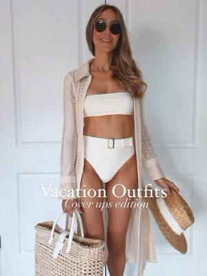 Gorgeous and flattering resort outfit ideas. 🔗 in bi0 #ltktravel #resortfashion #swimwear 