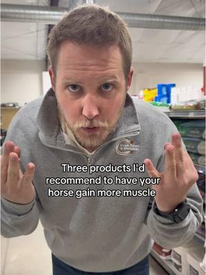 Let’s get your horse to gain muscle! #horsesupplements #horsemuscle #horsenutrition #horseowner #horsetok #feedstore 