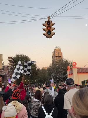 The sha-boom ceremony is a must at Carsland 🚗 🌅 #dca #carsland #shaboom 