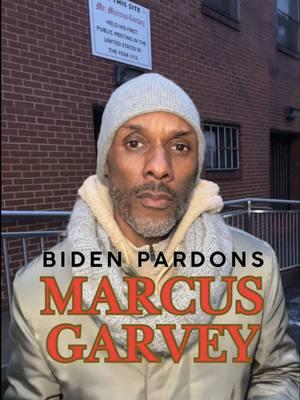 President Biden has pardoned civil rights leader Marcus Garvey. While MAGA tries to gaslight you that the legal system is somehow rigged against a rich white guy living at his Florida golf club, remember that the real victims of the justice system have always been the poor, the vulnerable, people of color, and their leaders. #marcusgarvey #jamaica #mlk #MLKDay #unia #jedgarhoover #joebiden #bidenpardons #kembasmith #darrylchambers #donscott #raviragbir #robinpeoples #michellewest #snoopdogg #nelly #trumpinauguration #keithboykin #inthesestreets #harlem #stmarktheevangelistcatholicchurch