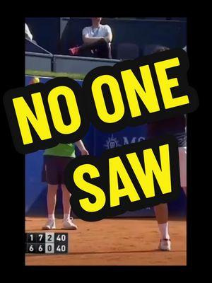 Okay nobody saw that ,right? @ESPN  #tennis #fall #stumble #funnyvideo #fyp #viralvideo 