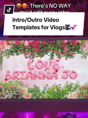 Thank you, Brianna, for your constant support! 🥰✨ 👩🏻‍💻🩷 All of these intro templates are available if you would like to grab one and upgrade your Youtube video/Content creation! Feel free to let me know if you need help editing your name for your intro/outro video, and I will gladly do so!🥰 #creatorsearchinsights #youtubeintros #youtubeintro #videointro #introvideos #introvids #scrapbookintro #scrapbookintro #introvideoidea #youtubevideos #canvatutorial #videoediting #videoeditingtips 