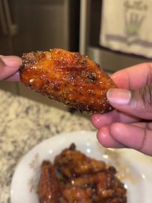 Honey Lemon pepper Wings🔥 follow @A.3 for More!! #lemonpepperwings #wings #honeylemonpepperwings #chickenwings #fyp #foryou 