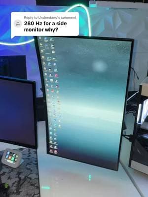 Replying to @Understand #gamingmonitor #280hzmonitor #curvedmonitor 