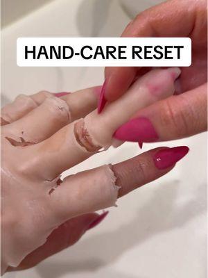 quick little hand-care reset 🫶🏼 #SelfCare #handcare #handcareroutine #selfcaretiktok #selfcareroutine #skincare #skincareroutine #selflove #fypシ 