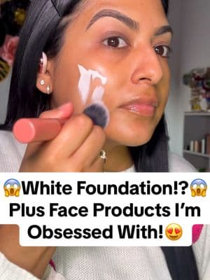 😍White Foundation!?😱 Plus Face Products I’m Obsessed With😍 #facemakeup  . . . @Glow Recipe  ✨Watermelon Glow Niacinamide Dew Drops (Other products linked in video) . . . . . #foundationroutine #motd #sundayfunday #makeup #whitefoundation #maquillaje #phchangingmakeup #base #glowrecipe #dewyskin #foreverbloom #foundation #foundationbrush #concealer #tartecosmetics #kimchi #tarteshapetape #toofaced #puffpuffpass  #blush #mediumskintone #makeupvideos #anastasiabeveryhills #highlight #MakeupRoutine 