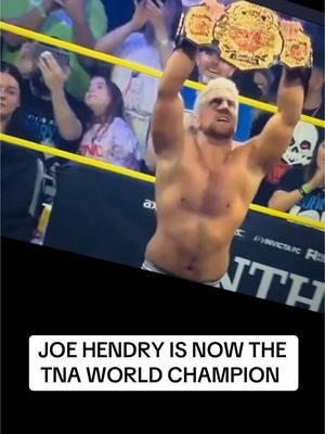 YOU DID IT JOE!!!! WE BELIEVED IN YOU!!! #tnawrestling #joehendry #nicnemeth #wrestletok #womenofwrestletok #fyp 