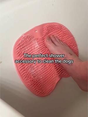 The dogs feel amazing after using this😁#showerproducts #siliconescrubber #footcare #exfoliation 