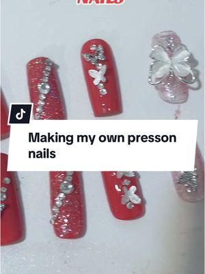 This DIY nails kit brings everything you need #misangel #nails #nailkit #diynails #giftforher #nailsoftiktok 