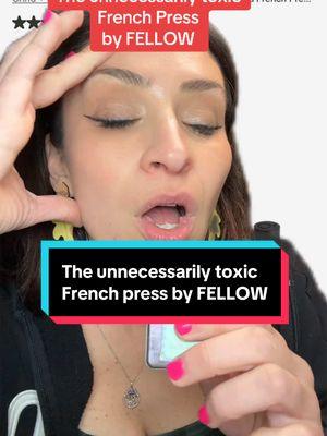 Replying to @Bixby @Fellow please stop coating the inside of your French press with Teflon #teflon #microplastics #pfas #frenchpress  