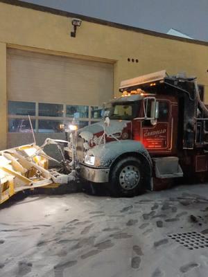 Time to heat up those strobe lights cuz Mr. Plow is back baby! #mrplowthatsmyname #whitegoldfromthesky #snowplow #t300 #kenworth #dumptruck #winter #plowing #walthamma #strobelights #keepontruckin 