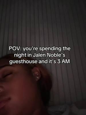 one eye open when I'm sleeping🫵🏽 #fypp #foryou #jalennoble 