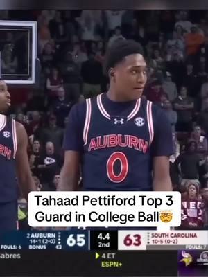 Legit give me Rob from last year vibes. Comes off the bench, controls the pace of the game and is a clutch and calm as a senior! #1sportsdoctor #fyp #ncaa #tahaadpettiford #auburntigers #auburn #trending #explore #viralvideo #foryoupage #tahaadpettifordedit #basketball 