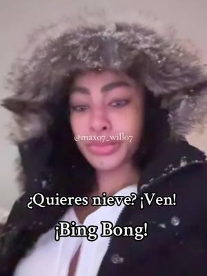 ¿Quieres nieve? ❄️ ¡Ven!  ¡Bing Bong! Invierno en Nueva York 🗽  #yailin #yailinlamasviral #yailinlamasviralreal #bingbong #nuevayol #winter #invierno #newyork #nieve #alofoke #alofokeradioshowtiktok #alofokeradioshow #alofokemusic #alofokeradio #alofoker #alofokememe #alofokebackstage #badbunny #badbunnypr #badbunnypr_oficial 