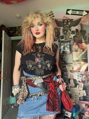 more rockstar fits of the week ☆💋 #80s #1980s #80saesthetic #1980saesthetic #80sfashion #1980sfashion #80smusic #80shairmetal #hairmetaltiktok #80srock #gunsnroses #80smetal #80shair #80shairstyle #defleppard #rocknroll #80sglam #80sglammetal 