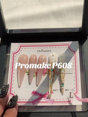 Promake P608 #promakeusa #nailart #nails #pressonnails #DIY #handmadenails #fyp #asmr #nailvideos #promake 