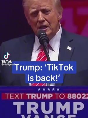 #TikTokisback##tiktok