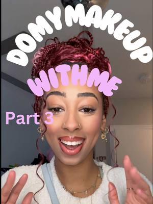 Last Part ..Click the page for  Part 1&2 😮‍💨 #makeup #MakeupRoutine #makeupforblackgirls #fitmemaybellinefoundation #nyx #lipcombotutorial #lipcomboblackgirl 